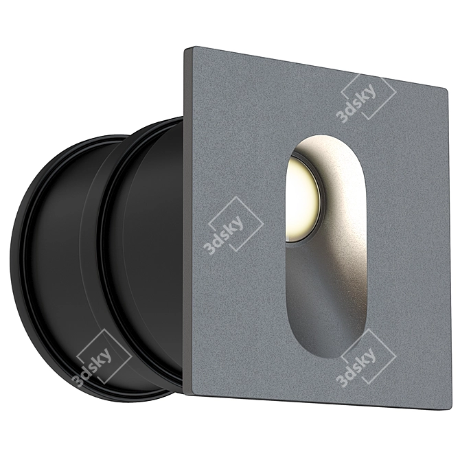 Maytoni Via Urbana Downlight: Sleek and Stylish Outdoor Illumination 3D model image 1