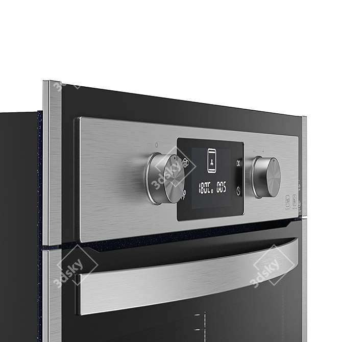 LG LB645E479T1 Built-in Oven: Efficient & Versatile 3D model image 3