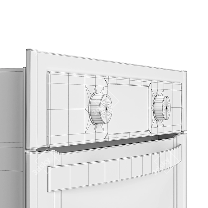 LG LB645E479T1 Built-in Oven: Efficient & Versatile 3D model image 5