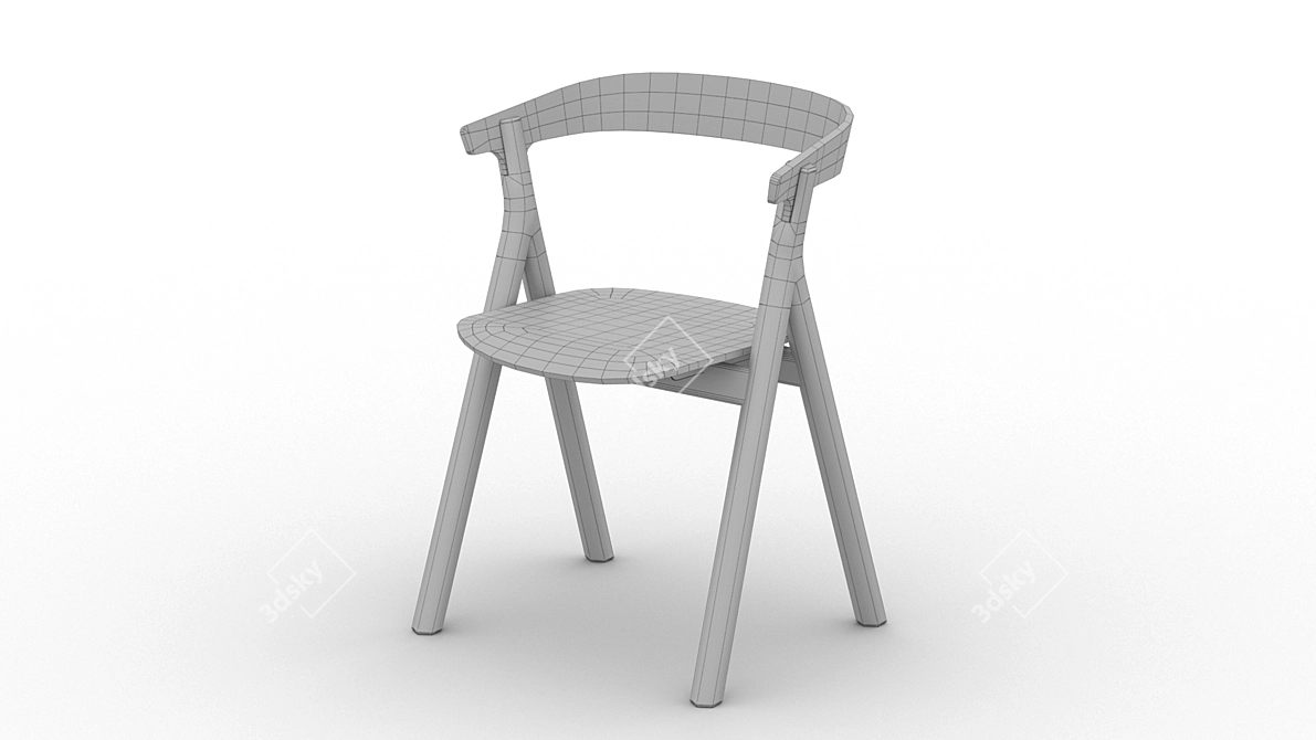 Yksi 3340: Timeless Scandinavian Design 3D model image 4