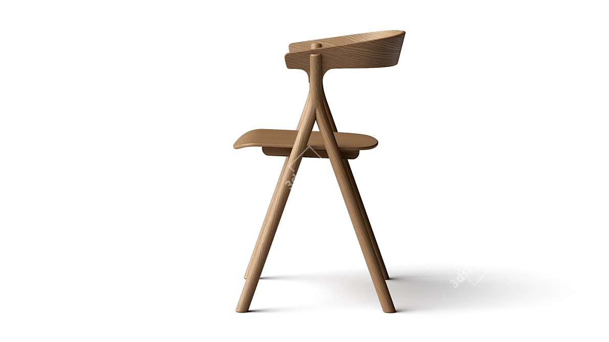 Yksi 3340: Timeless Scandinavian Design 3D model image 7