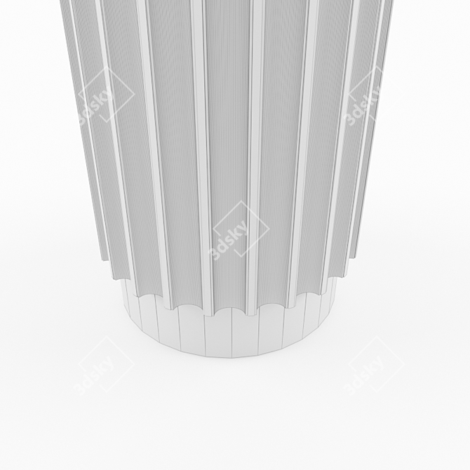 Neo Classic Column Stand 3D model image 3