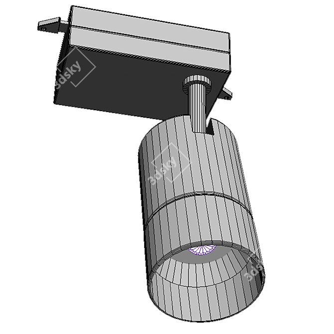 RailSpot Lighting: Corona Light Mechanism 3D model image 2