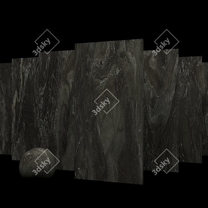 Antrim Marble Set: Museum-Quality Elegance 3D model image 4