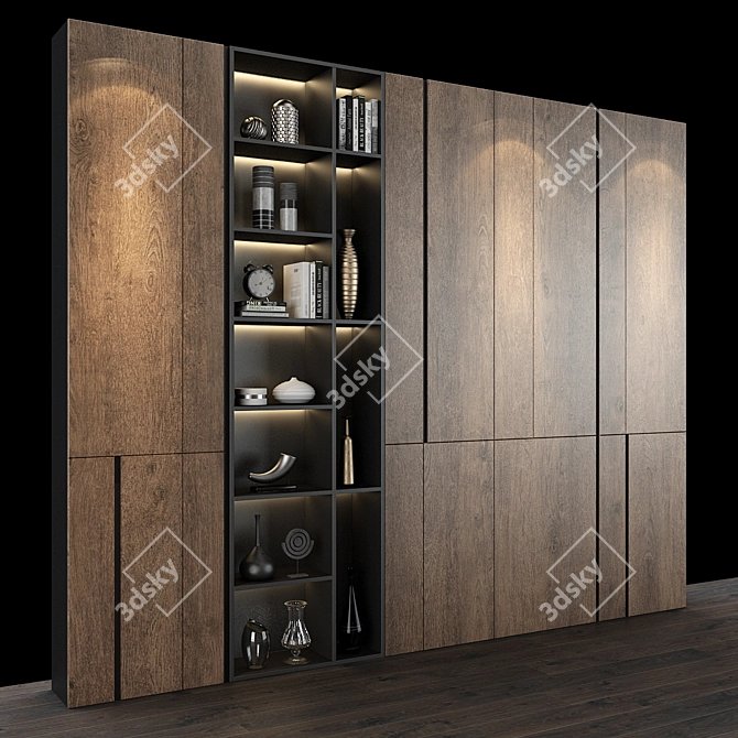 Modern Furniture Set 96: Stylish and Functional 3D model image 2