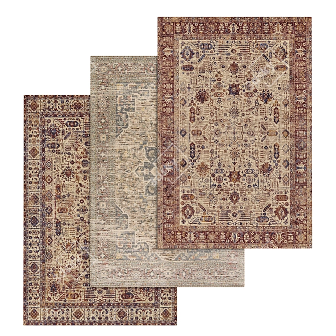 Luxury Carpet Collection 3D model image 1