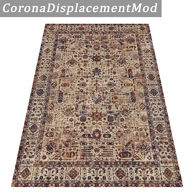 Luxury Carpet Collection 3D model image 4