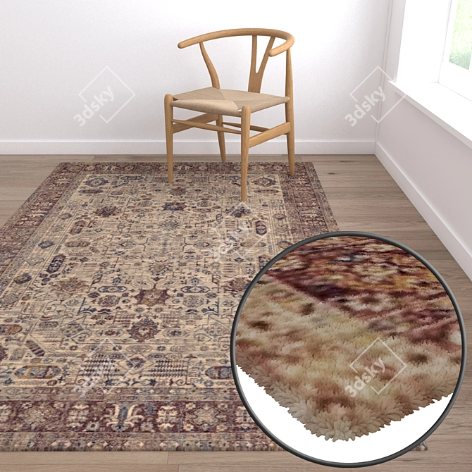 Luxury Carpet Collection 3D model image 5