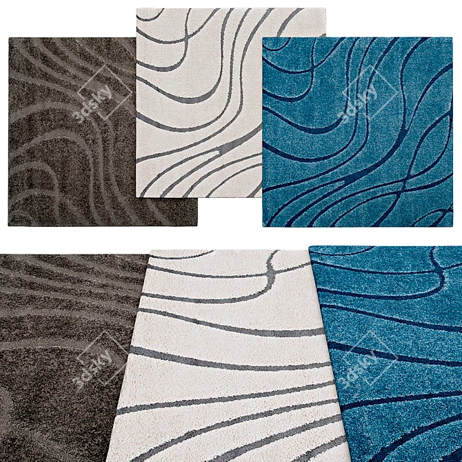Safavieh Square Carpets | Various Sizes 3D model image 1