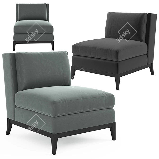 Modern Arudin Chair-859: Stylish and Comfortable 3D model image 1