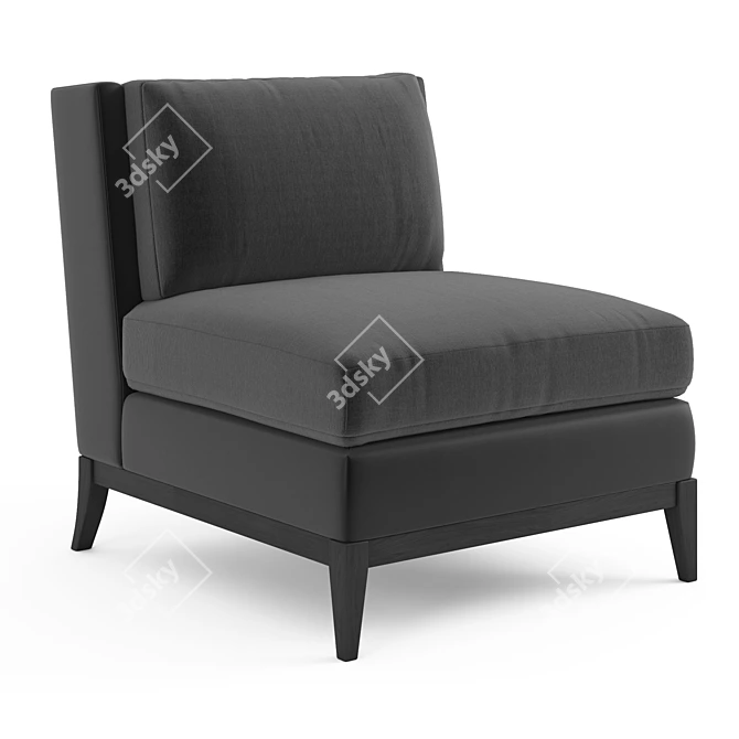 Modern Arudin Chair-859: Stylish and Comfortable 3D model image 3