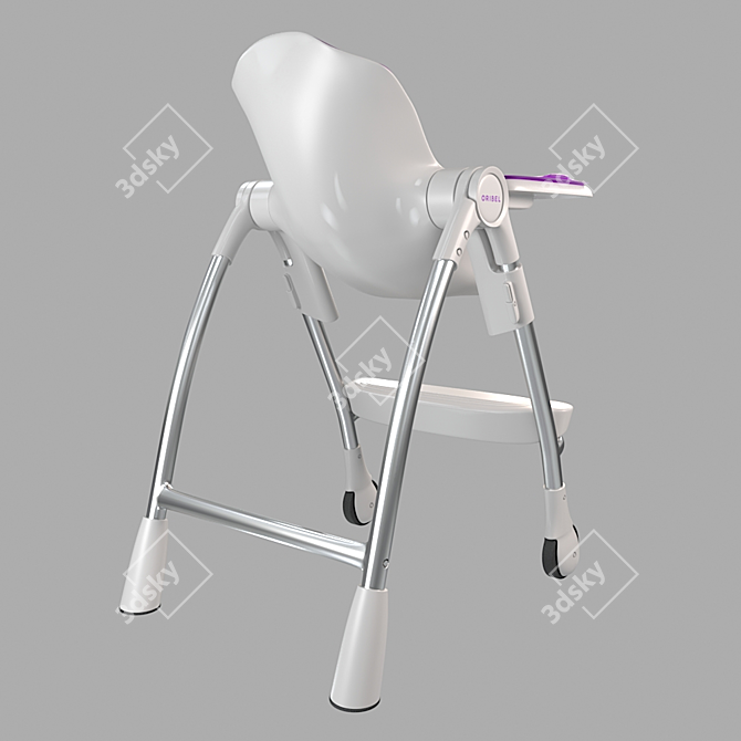 Transforming High Chair: Oribel Cocoon 3D model image 18