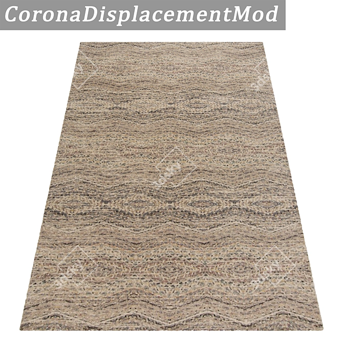 Luxury Carpet Set: High-Quality Textures for Stylish Interiors 3D model image 4