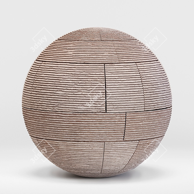  StoneStripped: Handmade Seamless Texture 3D model image 1