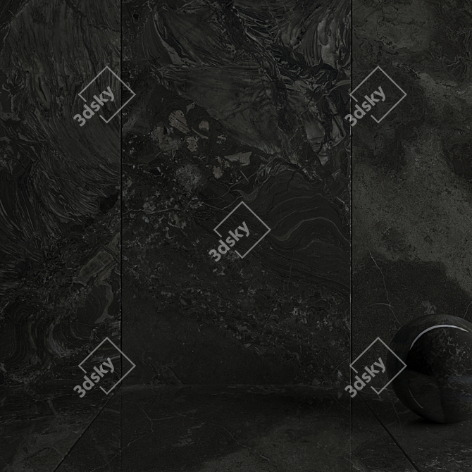 Antrim Museum Wall Tiles: Multi-Texture Set 3D model image 3