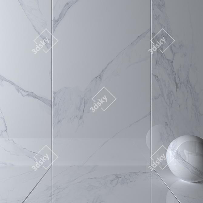 MUSEUM CALACATTA Wall Tiles: Multi-Texture, HD Textures 3D model image 2