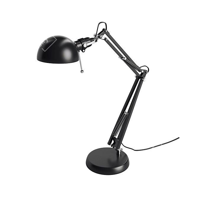 Light up your space with Ikea Forsa Lamp 3D model image 1