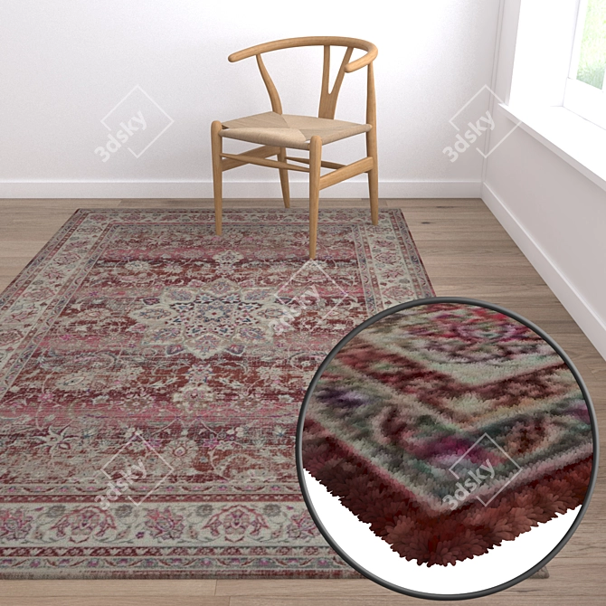 Title: Luxury Carpets Collection 3D model image 5