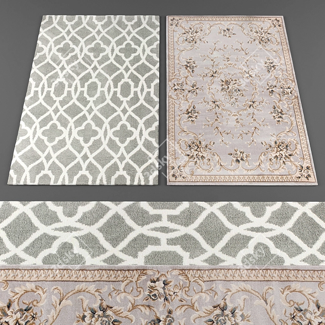 Title: Archive Rug Collection 3D model image 2