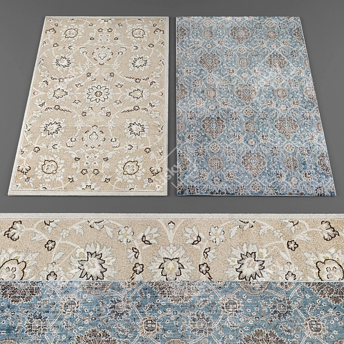 Title: Archive Rug Collection 3D model image 3