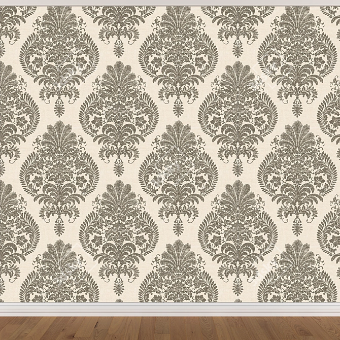 Seamless Wallpaper Set 928 3D model image 2