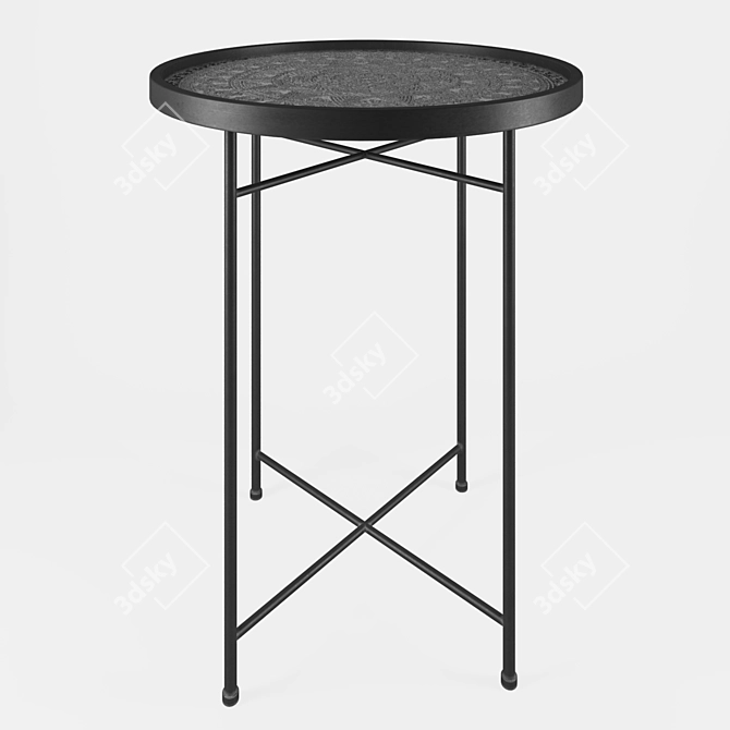 Adri Forma Side Table 3D model image 1