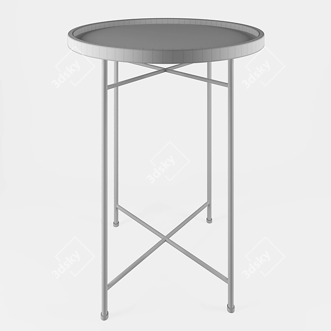 Adri Forma Side Table 3D model image 2