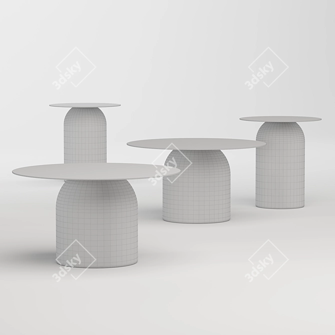 154 FREISTIL | Modern Coffee Table 3D model image 5