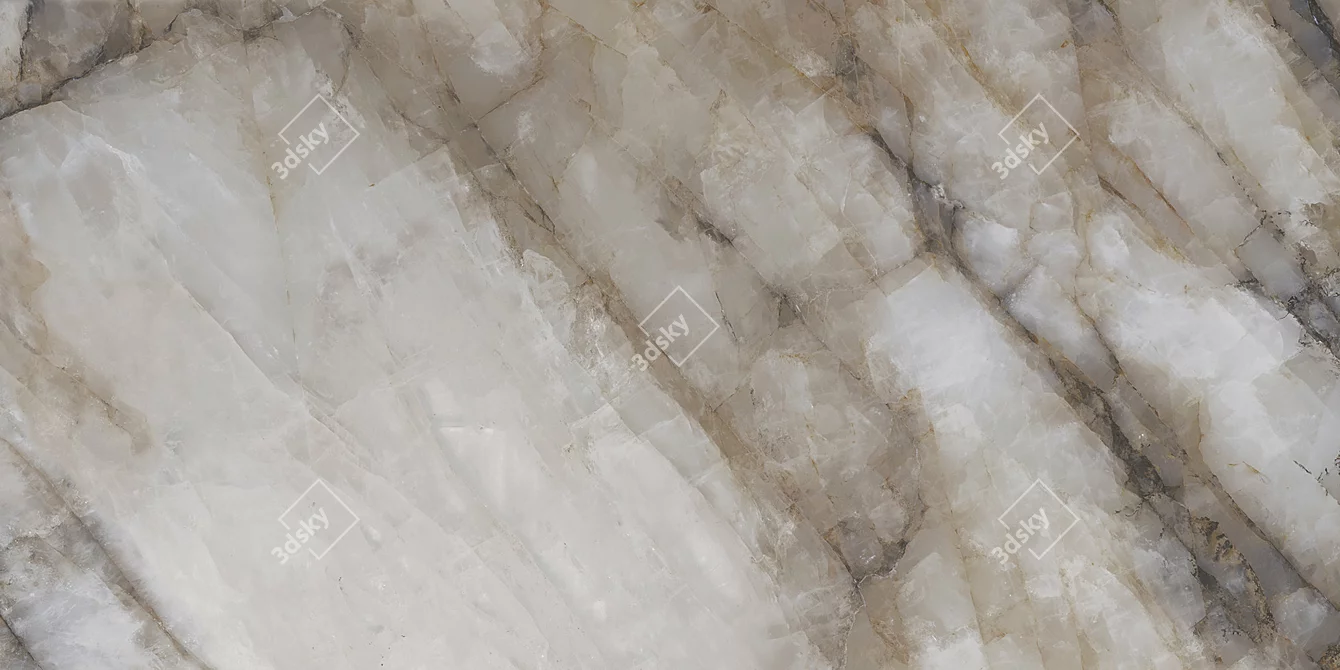 Museum Crystal Thunder Wall Tiles 3D model image 4