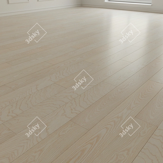 Vintage Rioja Parquet Flooring 3D model image 2