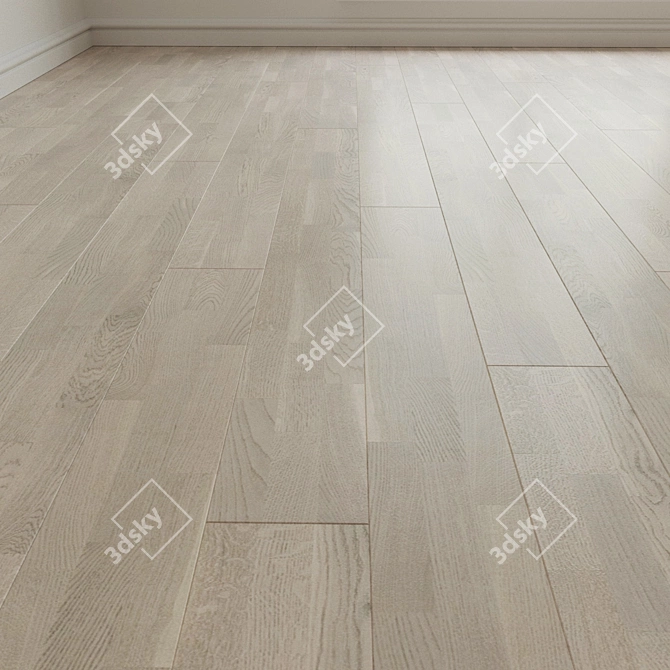 Salsa Oak Nordic Laminate 3D model image 1