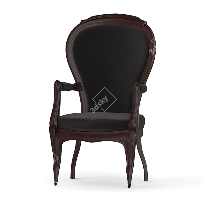 Timeless Elegance: Classic Chair for Unreal Engine & Unity 3D model image 1