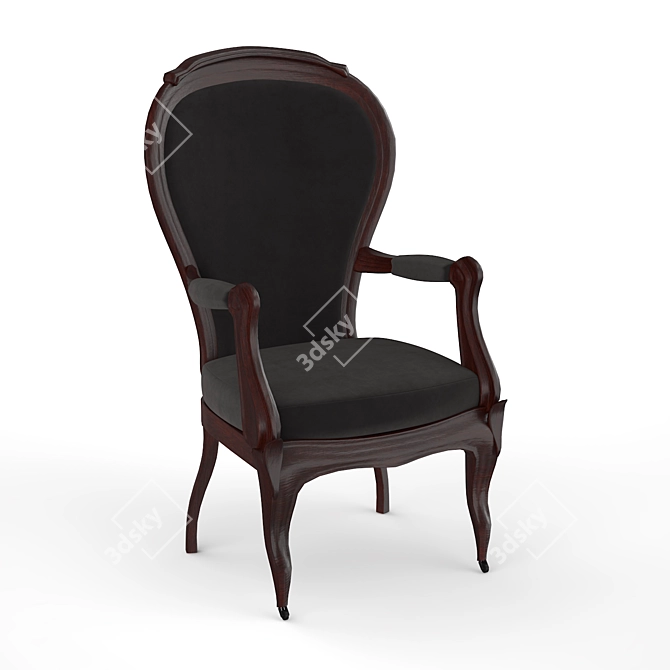 Timeless Elegance: Classic Chair for Unreal Engine & Unity 3D model image 2