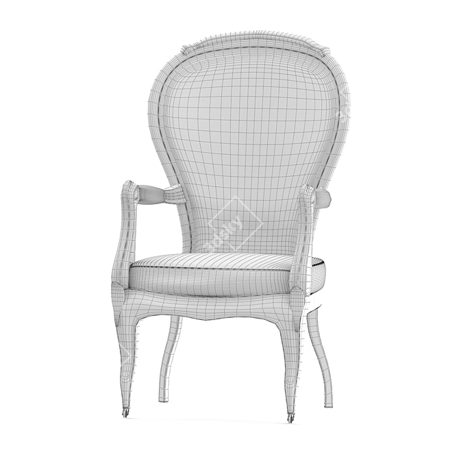 Timeless Elegance: Classic Chair for Unreal Engine & Unity 3D model image 3