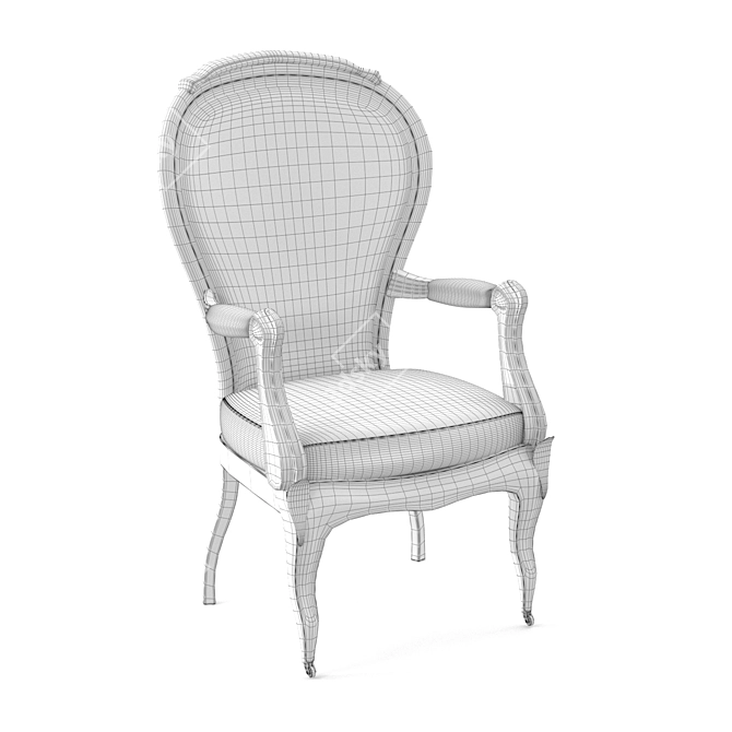 Timeless Elegance: Classic Chair for Unreal Engine & Unity 3D model image 4