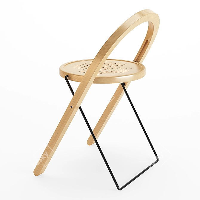 Title: Versatile Foldable Chair: Beplus 3D model image 3