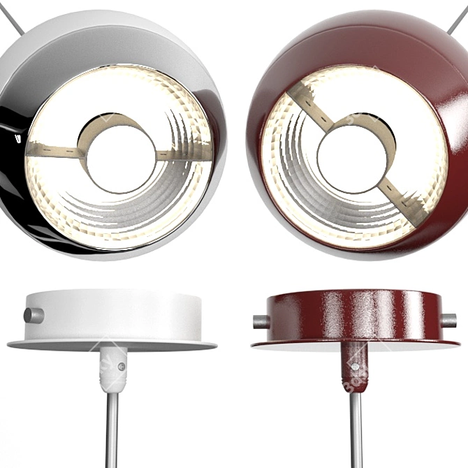 SLV Light Eye Pendant Lamp - Modern Lighting for Any Space 3D model image 2