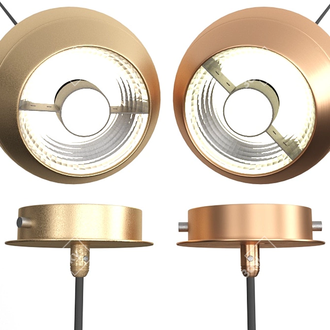 SLV Light Eye Pendant Lamp - Modern Lighting for Any Space 3D model image 3