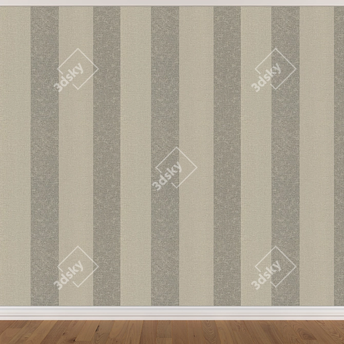 Seamless Wallpaper Set - 3 Colors 3D model image 4