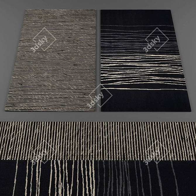 Unique Rugs Collection 183 3D model image 2