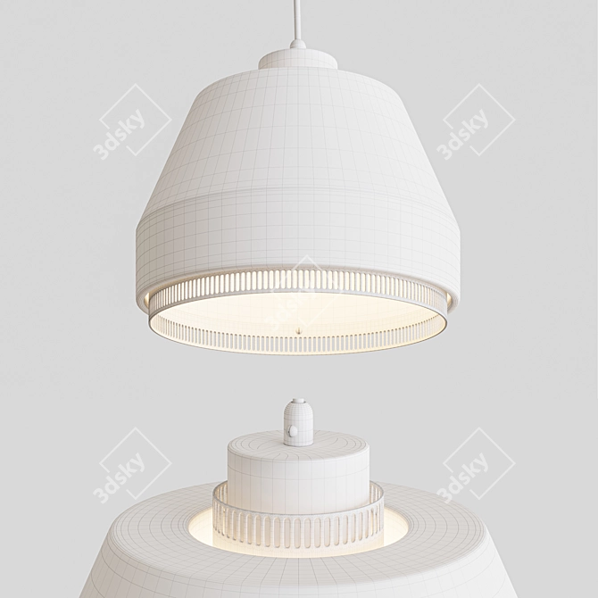 Aino Aalto AMA500 Ceiling Lamp 3D model image 5