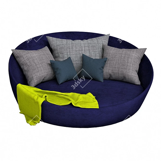 B&B Bebitalia Sofa 3D model image 7