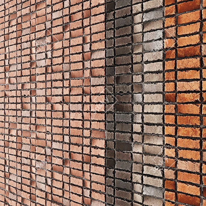 4K Brick Material Pack 3D model image 1