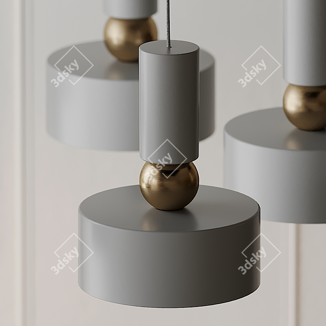  Maytoni Modern Pendant Lamp: Void 3D model image 3