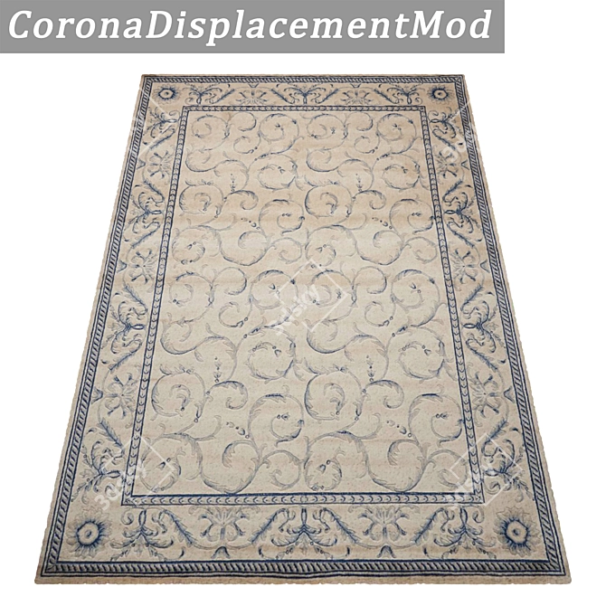 High-Quality Carpets Set 3D model image 4