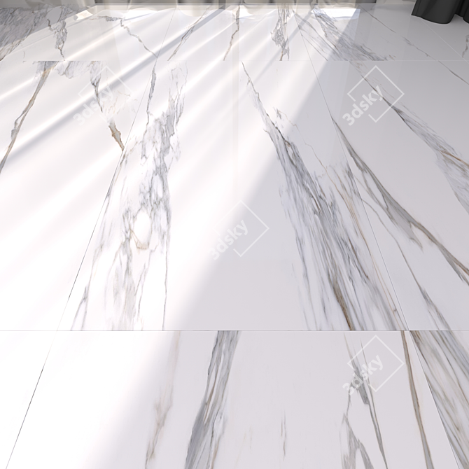 Kritios Marble Floor Museum: Exquisite Elegance 3D model image 1