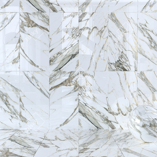 Museum Macchia Vecchia Wall Tiles 3D model image 1