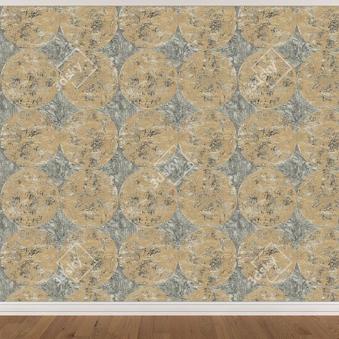 Seamless Wallpaper Set 948 3D model image 3