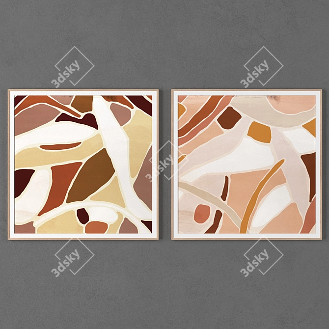 Abstract Frames Collection: 700mm & 2000px 3D model image 1