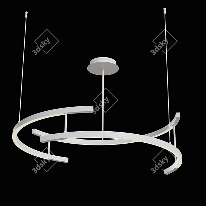 Elegant Maytoni MOD054PL Pendant Light 3D model image 1